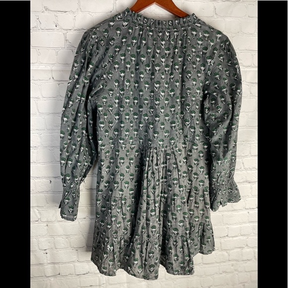 Modern Soul Green Floral Mini Dress - Picture 12 of 12